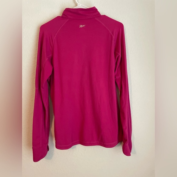 Reebok Fuchsia Half-Zip Pull Over size XL - Picture 2 of 7